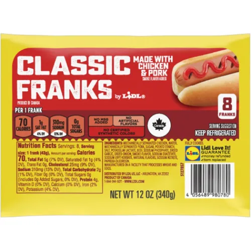 Classic Franks^Lidl Discount