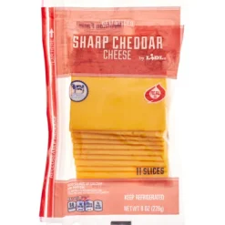 Deli Sliced Sharp Cheddar Cheese^Lidl