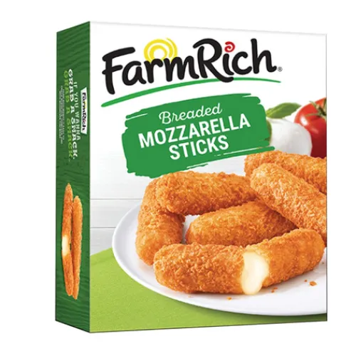 Farm Rich® Frozen Breaded Mozzarella Sticks^Lidl Sale
