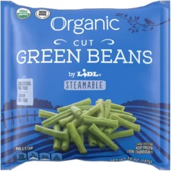 Frozen Organic Cut Green Beans^Lidl Discount
