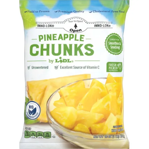 Frozen Pineapple Chunks^Lidl Discount