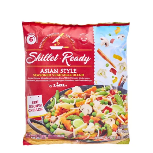 Frozen Skillet-Ready Seasoned Vegetable Blend, Asian Style^Lidl Clearance