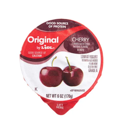 Lowfat Yogurt, Black Cherry^Lidl