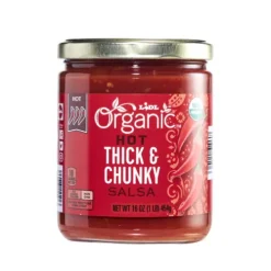 Organic Thick & Chunky Salsa, Hot^Lidl Discount