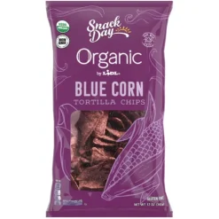 Snack Day Organic Tortilla Chips, Blue Corn^Lidl Clearance