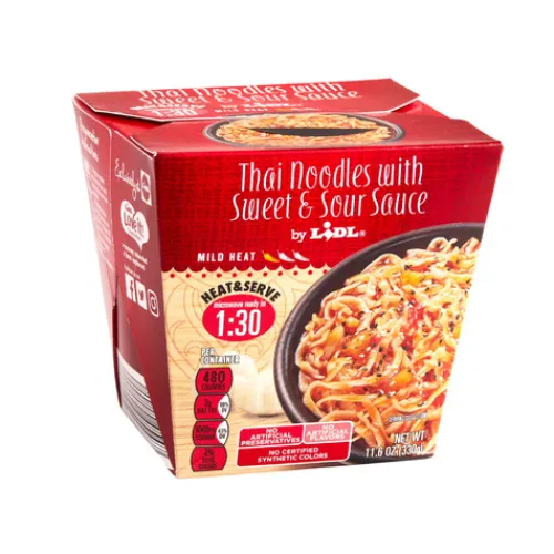 Thai Noodles With Sweet & Sour Sauce^Lidl Best